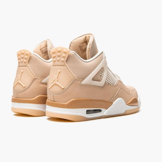 PK Shoes Air Jordan 4 Shimmer Bronze Eclipse Orange Shimmer/Bronze Eclipse-Orange Quartz-Metallic Silver DJ0675-200