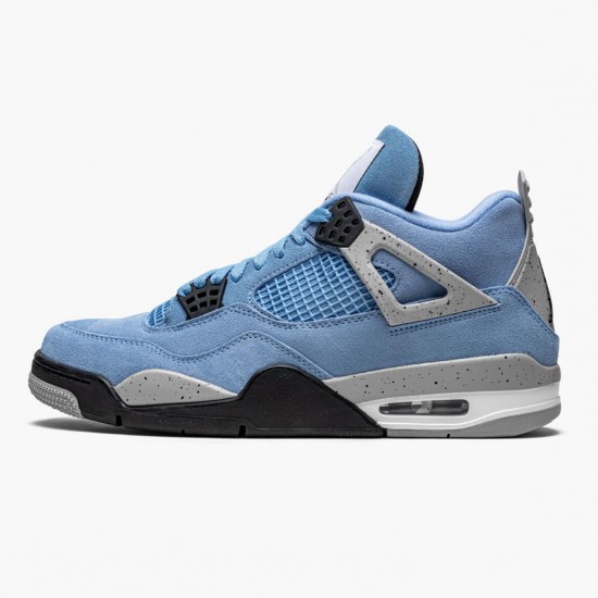 PK Shoes Air Jordan 4 Retro University Blue University Blue/Tech Grey Whit CT8527-400