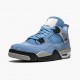 PK Shoes Air Jordan 4 Retro University Blue University Blue/Tech Grey Whit CT8527-400