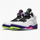 PK Shoes Air Jordan 5 Retro Alternate Bel Air White/Court Purple-Racer Pink-Ghost Green DB3335-100