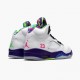 PK Shoes Air Jordan 5 Retro Alternate Bel Air White/Court Purple-Racer Pink-Ghost Green DB3335-100