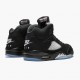 PK Shoes Air Jordan 5 Retro Black Metallic Black/Metallic Silver 845035-003