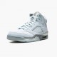 PK Shoes Air Jordan 5 Retro Bluebird With Silver White Photo Blue/Football Grey/Metallic Silver/White DD9336-400