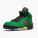 PK Shoes Air Jordan 5 Retro SE Oregon Green Yellow Apple Green/Black/Yellow Strike/Black CK6631-307