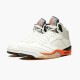 PK Shoes Air Jordan 5 Retro Shattered Backboard Sail Orange/Black DC1060-100