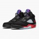 PK Shoes Air Jordan 5 Retro Top 3 Black/Fire Red/Grape Ice New E CZ1786-001