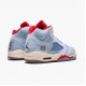 PK Shoes Air Jordan 5 Retro Trophy Room Ice Blue Ice Blue/University Red Sail M CI1899-400