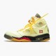 PK Shoes Off-White x Air Jordan 5 Retro Sail Sail/Fire Red/Muslin Black DH8565-100