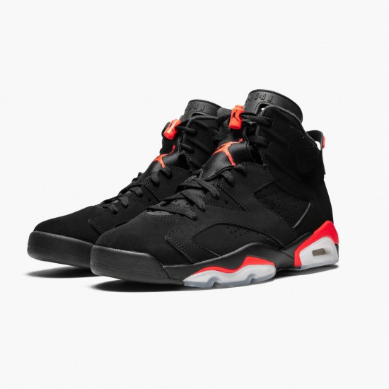 PK Shoes Air Jordan 6 Retro Black Infrared Black/Infrared Black 384664-060