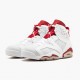 PK Shoes Air Jordan 6 Retro Alternate White/Gym Red/Pure Platinum Black 384664-113