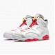 PK Shoes Air Jordan 6 Retro Hare Neutral Grey/White True Red Bl CT8529-062