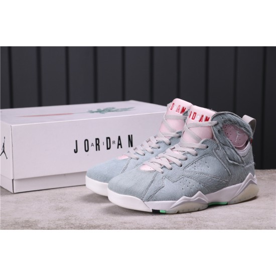 PK Shoes Air Jordan 7 Retro Neutral Grey Reflect Grey/Pink White CT8528-002