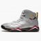 PK Shoes Air Jordan 7 Retro Reflections of A Champion Reflect Silver/Cardinal Red Bl BV6281-006