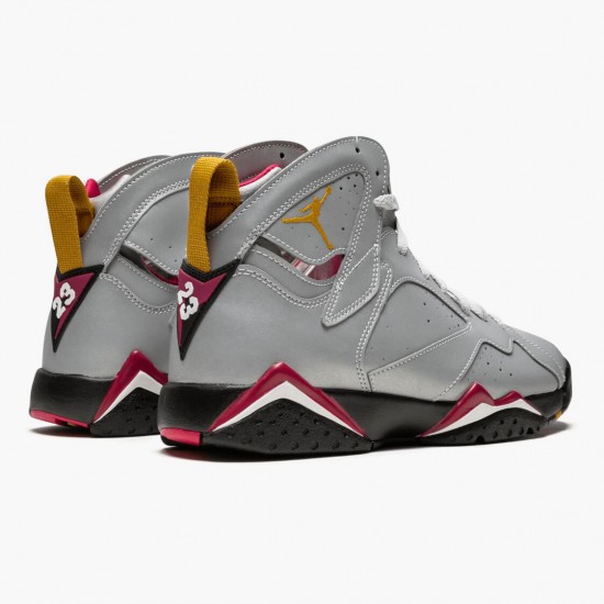 PK Shoes Air Jordan 7 Retro Reflections of A Champion Reflect Silver/Cardinal Red Bl BV6281-006