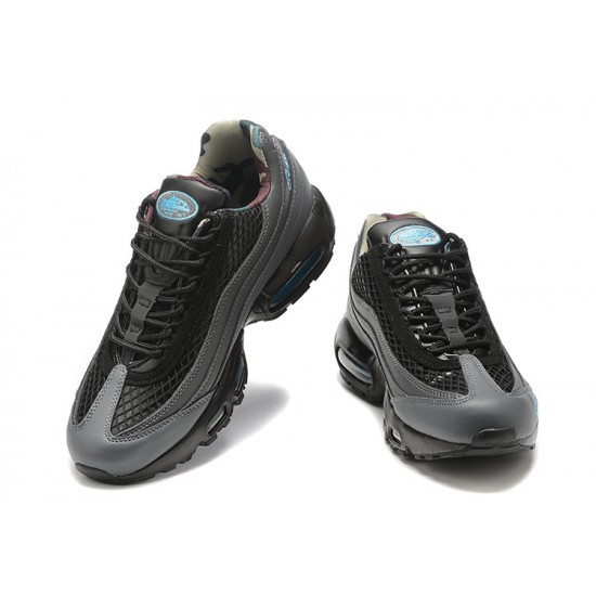 PK Men Shoes Nike Air Max 95 TT Aegean Storm Grey Black FB2709-002