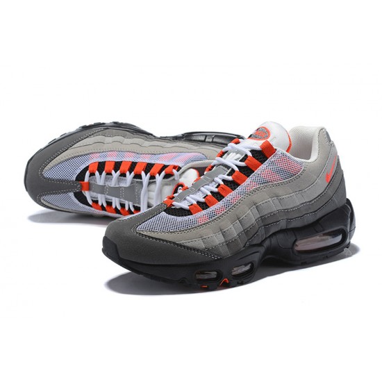 PK Men Shoes  Nike Air Max 95 OG Grey Red AT2865-100