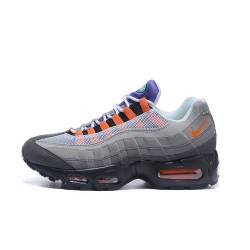 PK Women/Men Shoes Nike Air Max 95 OG QS Blacksafety Orangevolt 810374-078