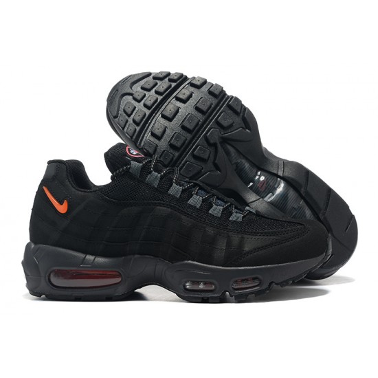 PK Men Shoes Nike Air Max 95 TT Black Orange DV5672-001