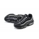 PK Men Shoes Nike Air Max 95 TT Black White and Grey 