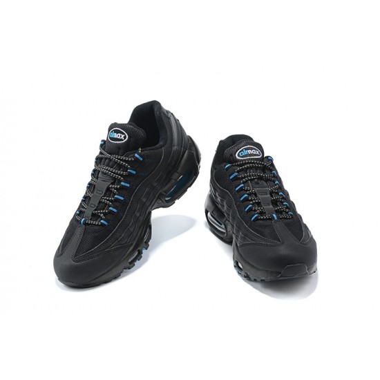 PK Men Shoes Nike Air Max 95 TT Black and Blue