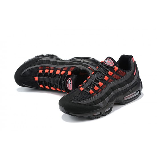 PK Men Shoes Nike Air Max 95 TT Black and Red