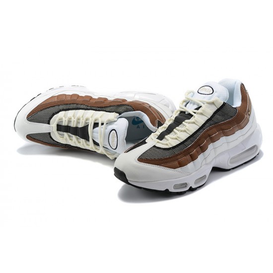 PK Men Shoes Nike Air Max 95 TT Cashmere Brown White DB0250-100