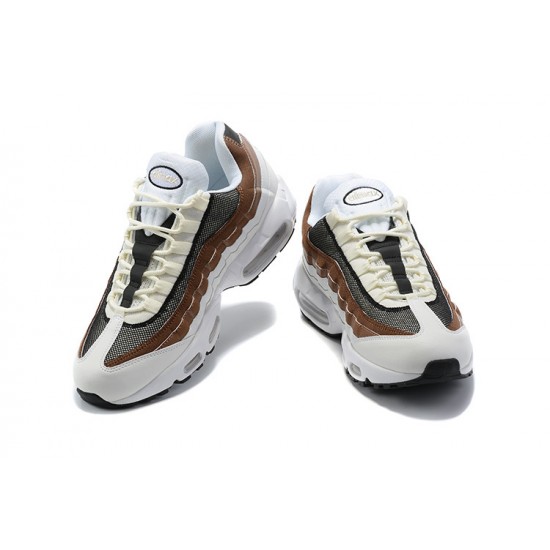 PK Men Shoes Nike Air Max 95 TT Cashmere Brown White DB0250-100