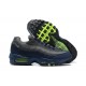 PK Men Shoes Nike Air Max 95 TT Grey Blue and Black Black DA1504-400 