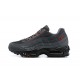 PK Men Shoes Nike Air Max 95 TT Grey Red and Black