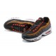 PK Men Shoes Nike Air Max 95 TT Grey Red and Brown 