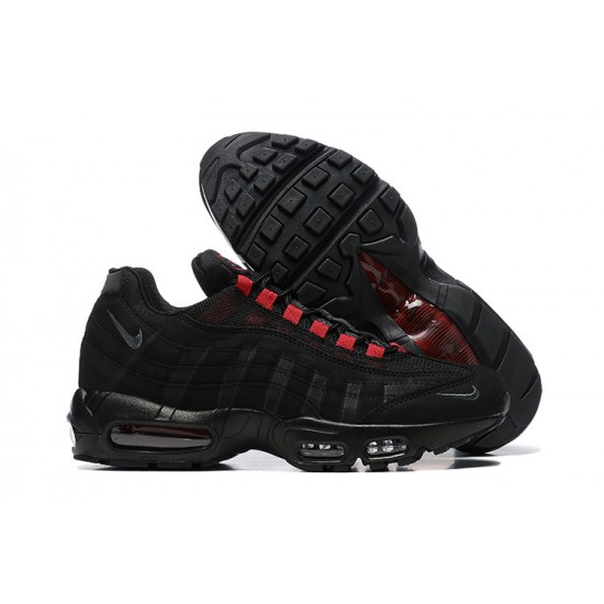 PK Men Shoes Nike Air Max 95 TT Red Black FQ2430-001