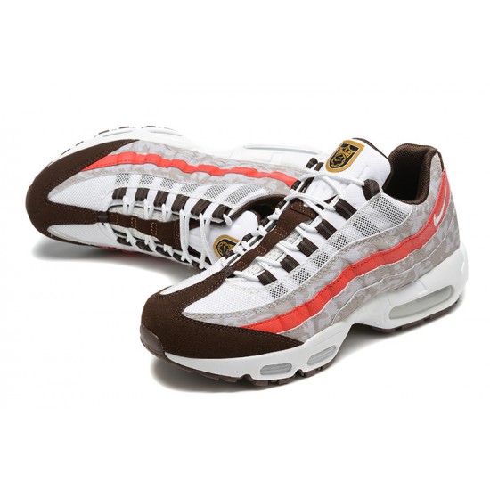 PK Men Shoes Nike Air Max 95 TT Social FC Grey Red DQ9016-001