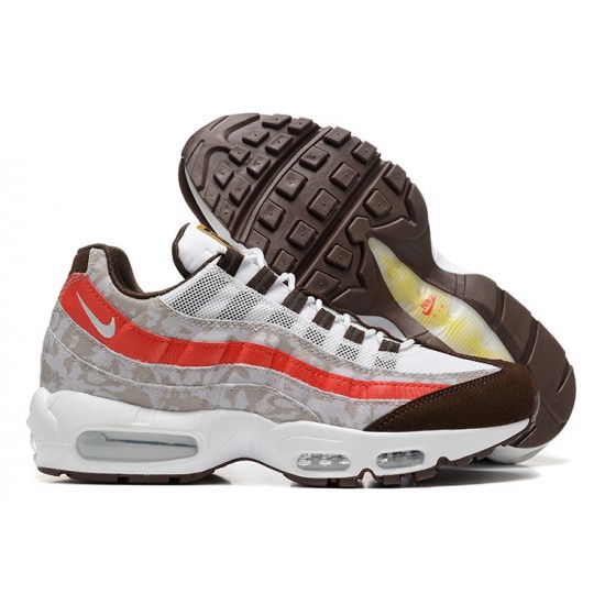 PK Men Shoes Nike Air Max 95 TT Social FC Grey Red DQ9016-001