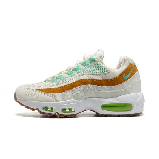 PK Men Shoes Nike Air Max 95 TT White  Green Brown CZ0154-100 