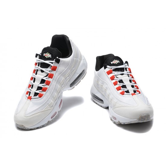 PK Men Shoes Nike Air Max 95 TT White Black DQ0268-002