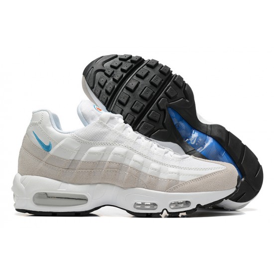 PK Men Shoes Nike Air Max 95 TT White Blue DJ9981-100