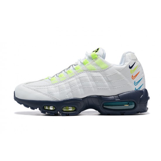 PK Men Shoes Nike Air Max 95 TT White Blue DX1819-100