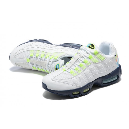 PK Men Shoes Nike Air Max 95 TT White Blue DX1819-100