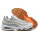 PK Men Shoes Nike Air Max 95 TT White Grey and Orange DM0011-100 