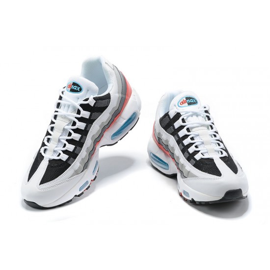 PK Men Shoes Nike Air Max 95 TT White Red Black CV6971-100