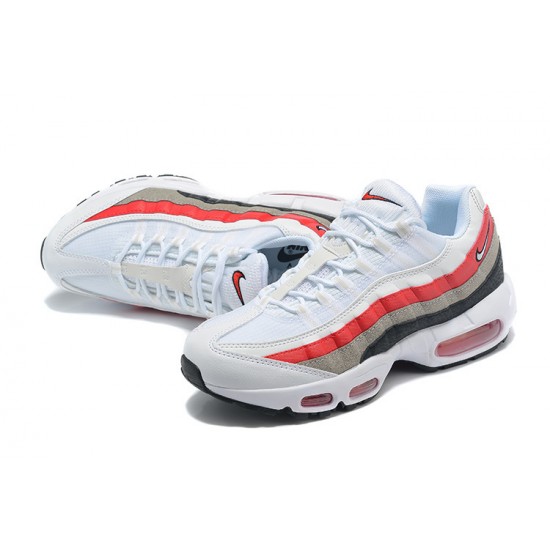 PK Men Shoes Nike Air Max 95 TT White Red DQ3430-001