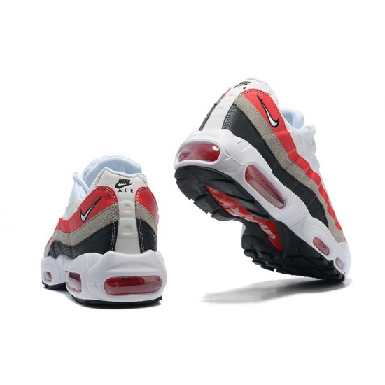 PK Men Shoes Nike Air Max 95 TT White Red DQ3430-001