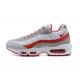 PK Men Shoes Nike Air Max 95 TT White Red and Grey