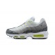 PK Men Shoes Nike Air Max 95 TT White and Grey