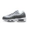 PK Men Shoes Nike Air Max 95 TT White and Grey