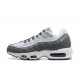 PK Men Shoes Nike Air Max 95 TT White and Grey