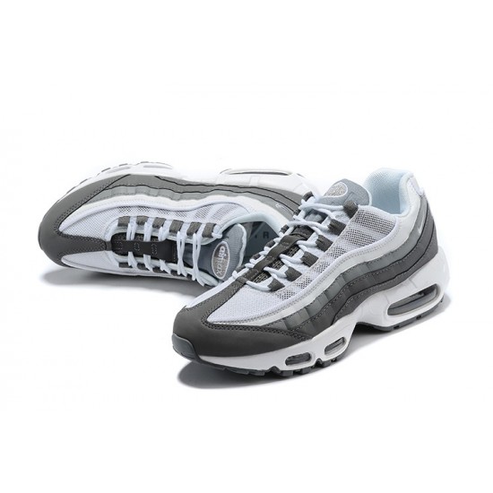 PK Men Shoes Nike Air Max 95 TT White and Grey