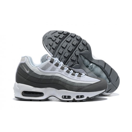 PK Men Shoes Nike Air Max 95 TT White and Grey