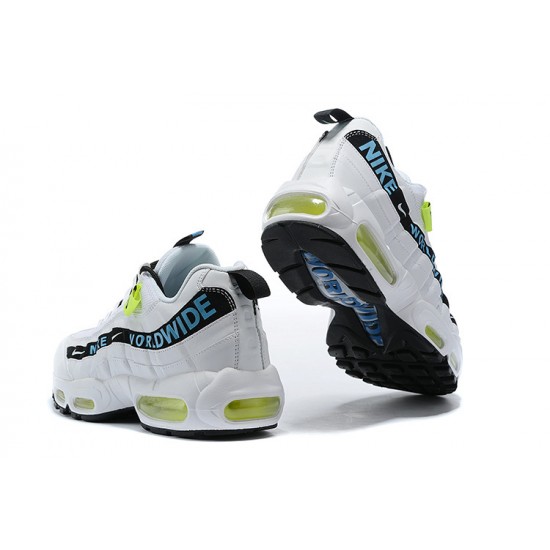 PK Men Shoes Nike Air Max 95 TT Worldwide Pack White Black CT0248-100