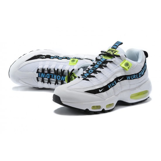 PK Men Shoes Nike Air Max 95 TT Worldwide Pack White Black CT0248-100